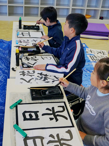 初詣・書道大会4